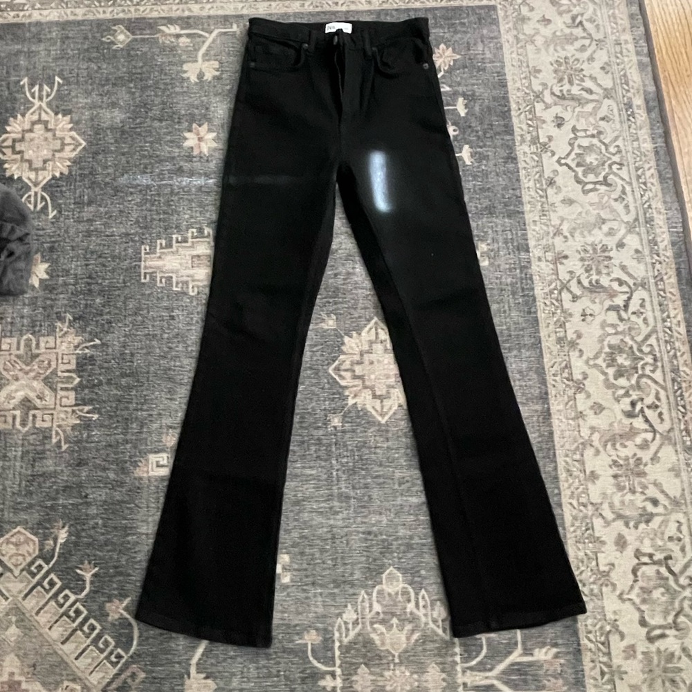 Zara high rise bootcut jeans